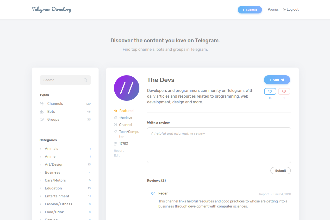 Telegram Directory gallery image