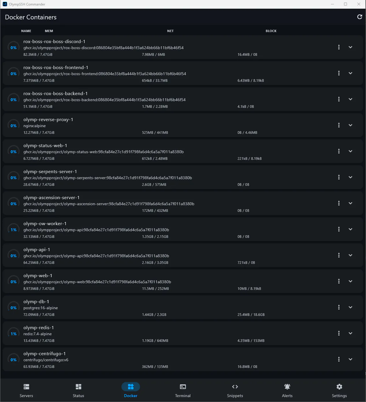 OlympSSH Commander gallery image
