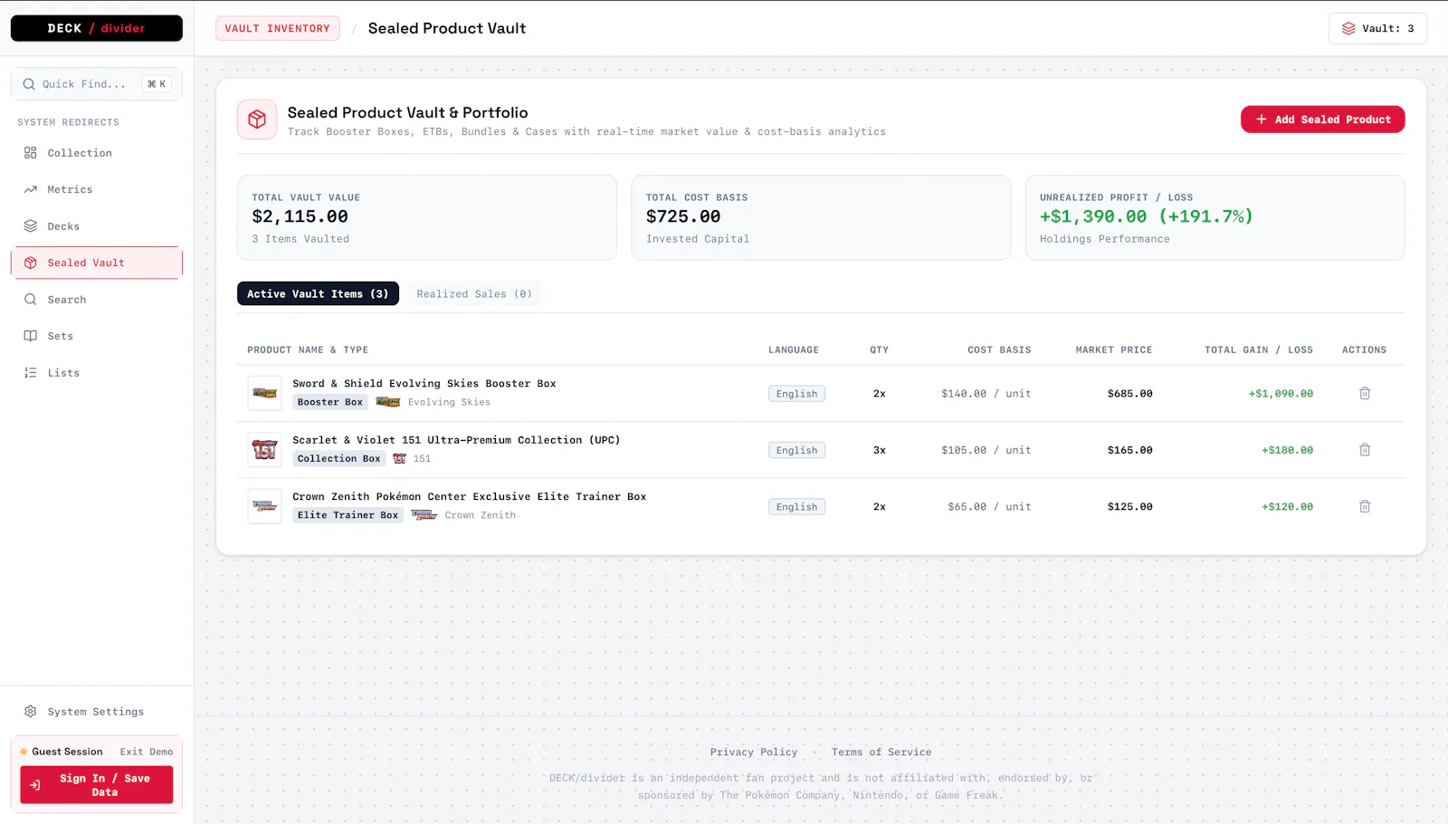 Deck Divider screenshot 6