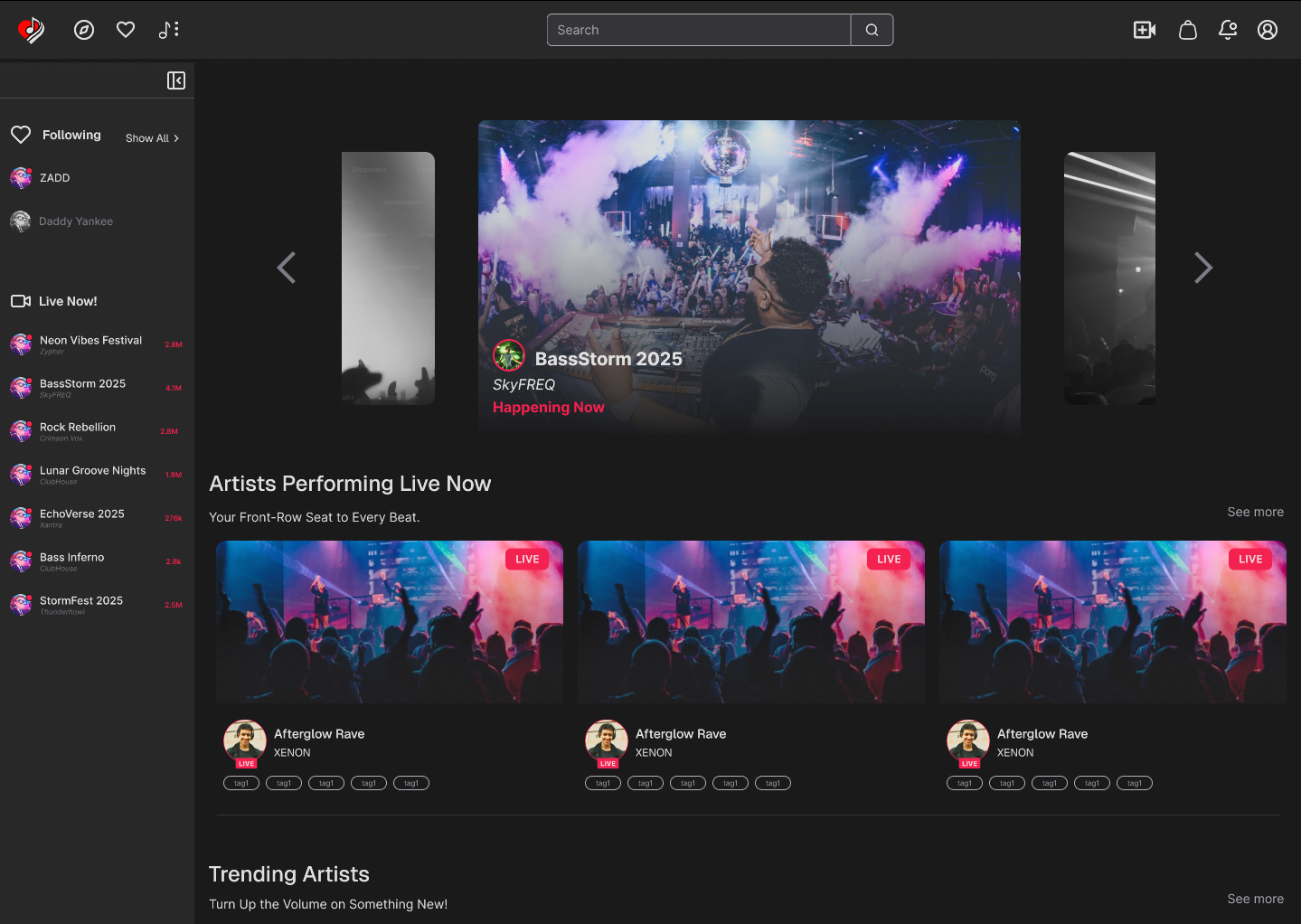 Musicbuff - Main product screenshot demonstrating key features and user interface