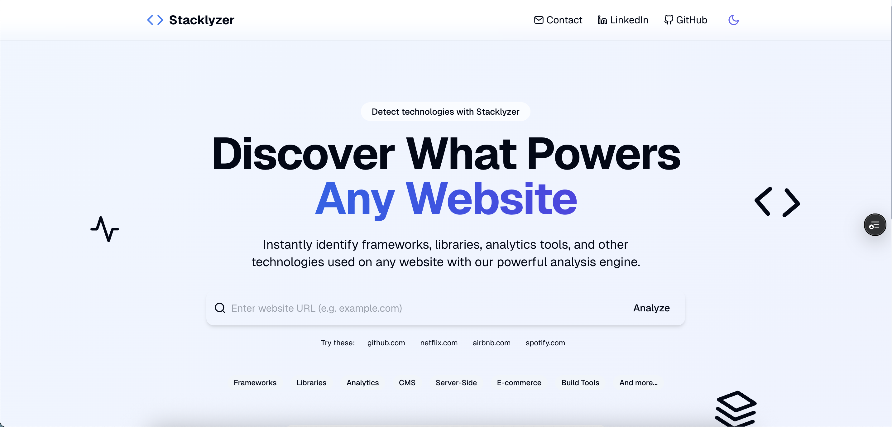 Yığın - Herhangi bir web sitesini neyin güçlendirdiğini keşfedin medya 1