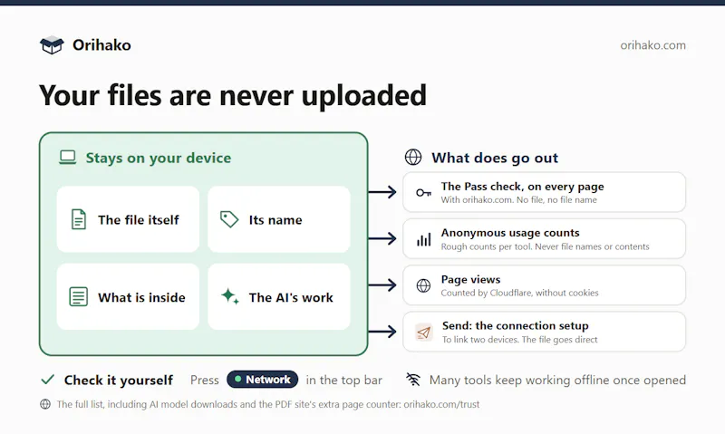 Orihako screenshot 4