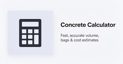 Concrete Calculator gallery image