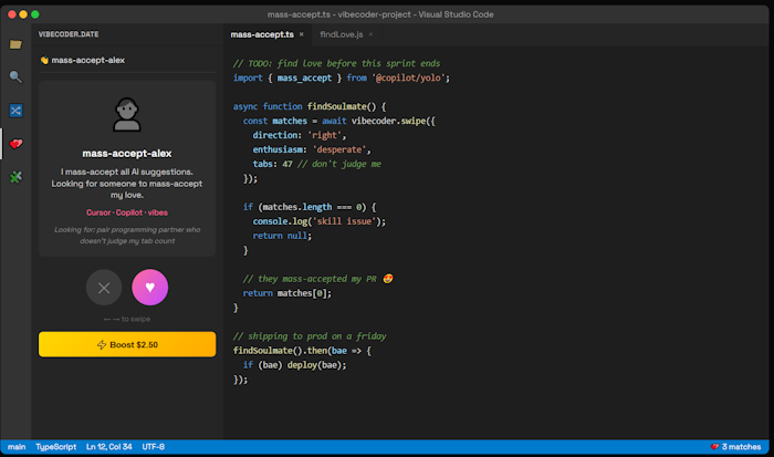 vibecoder.date产品图