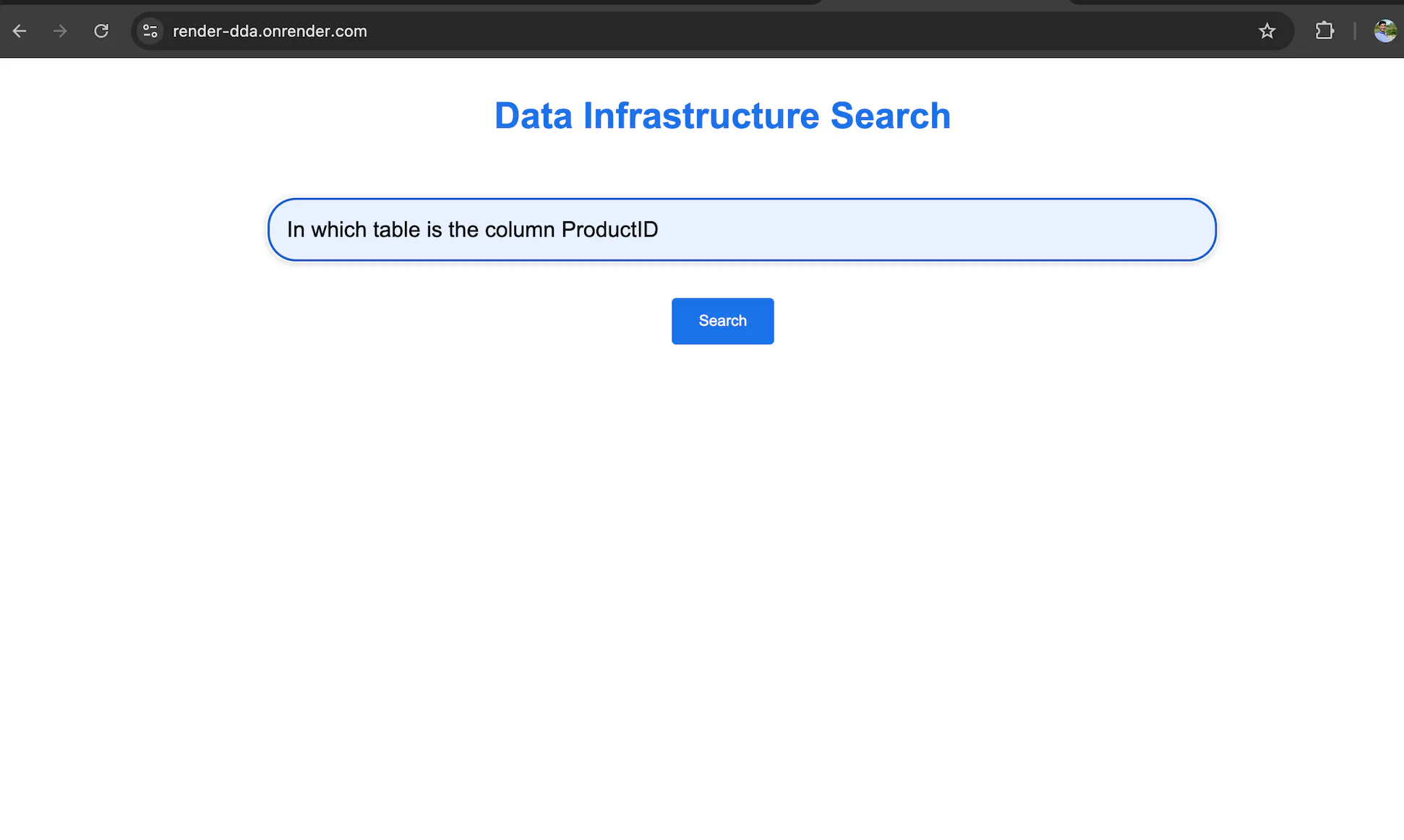 Data Infrastructure Search gallery image