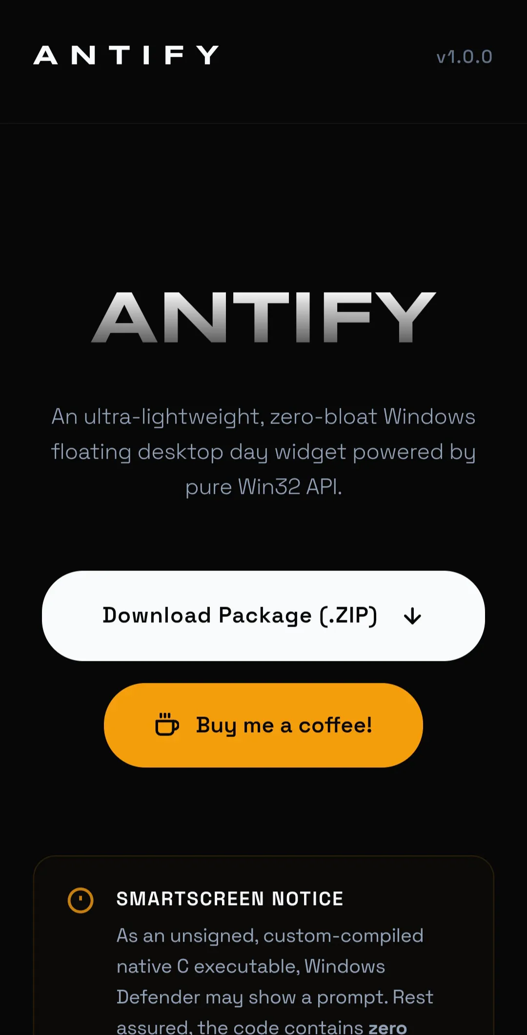 ANTIFY Daywidget gallery image