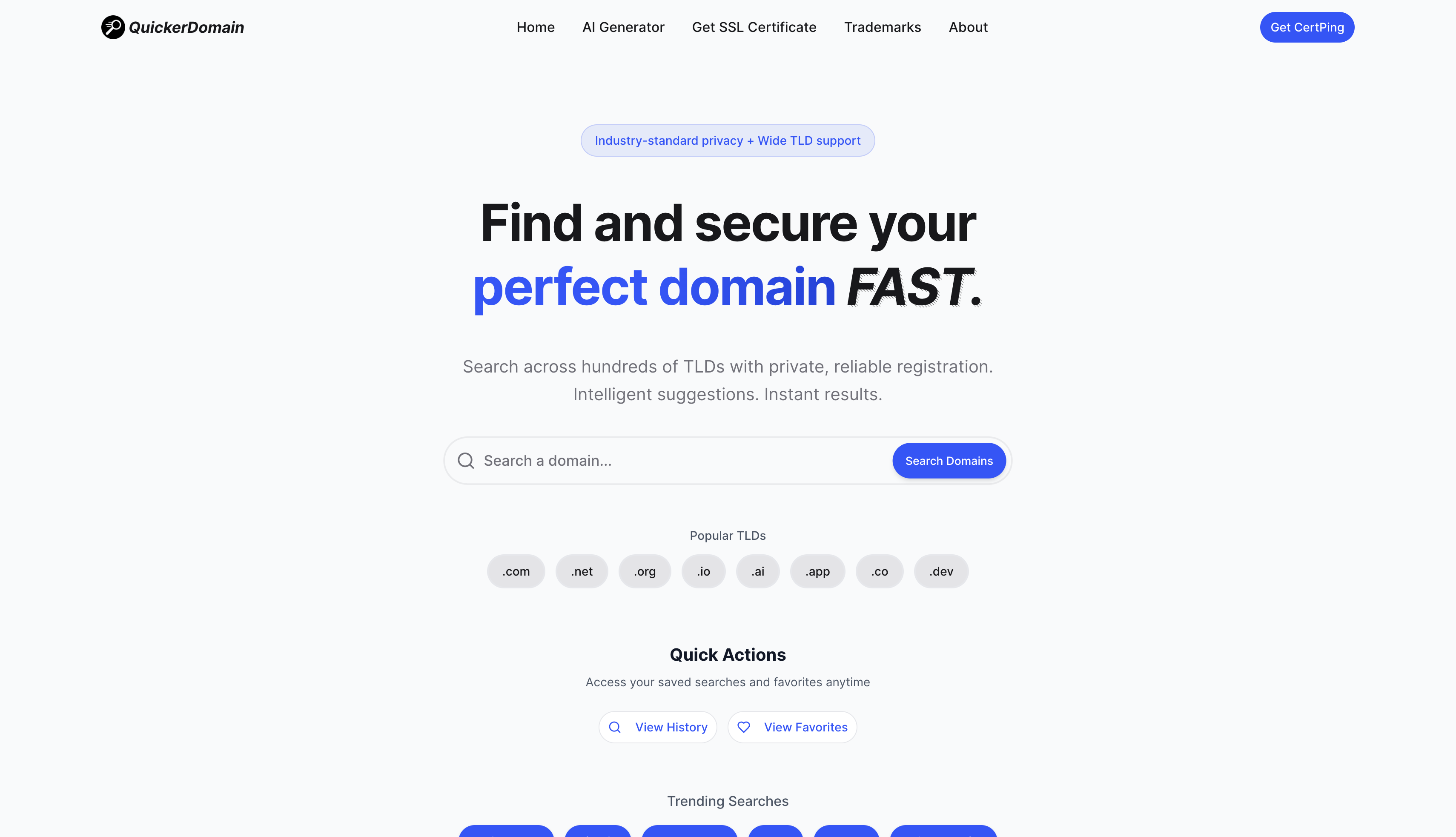 QuickerDomain gallery image