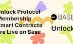 Unlock Protocol is Available on Base image