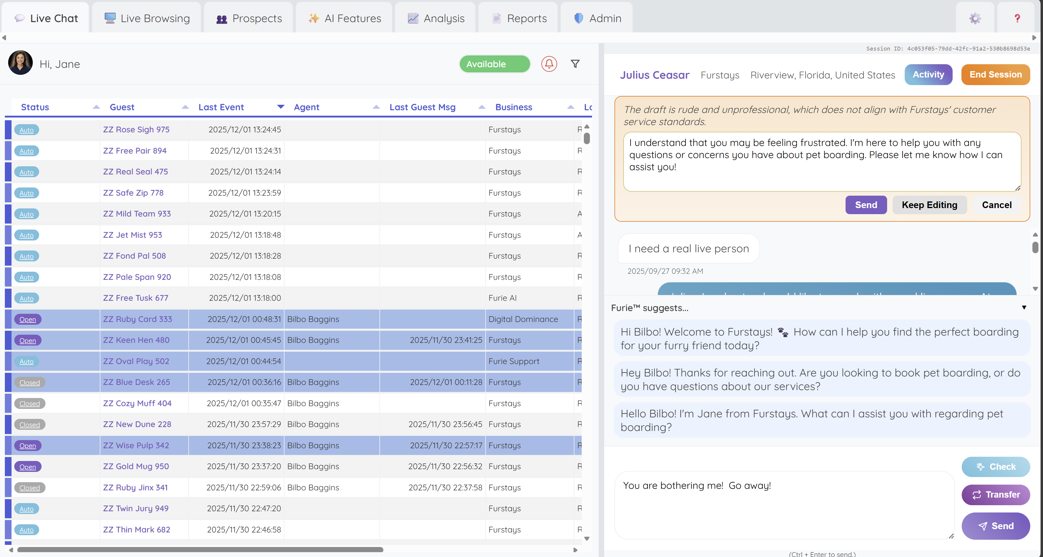 Furie.ai gallery image
