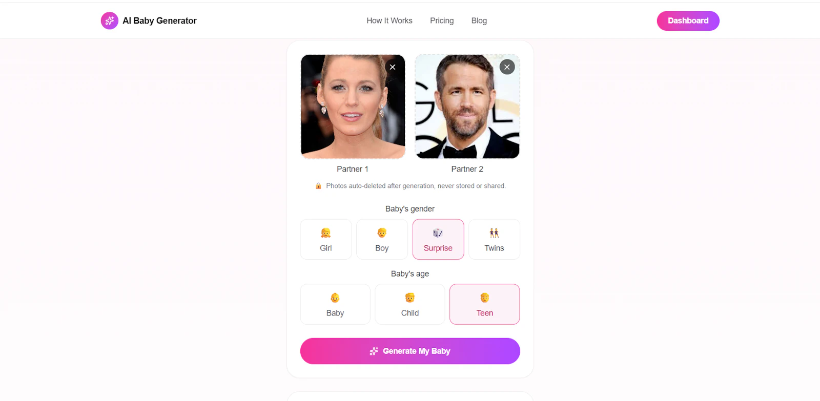 AI Baby Generator screenshot 3