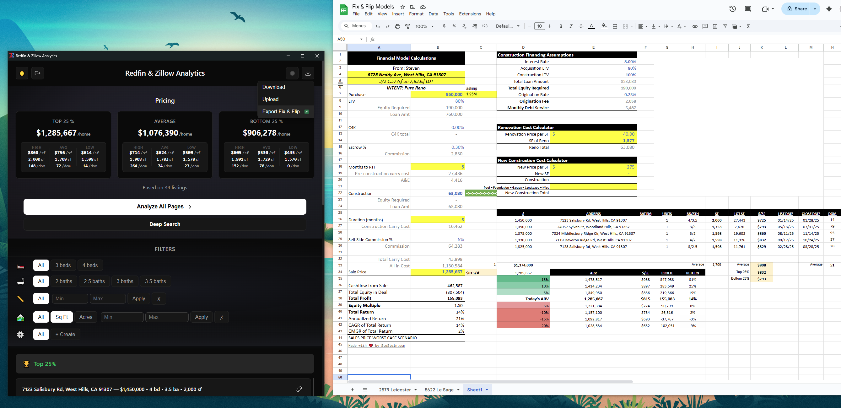 Redfin & Zillow Analytics Extension gallery image