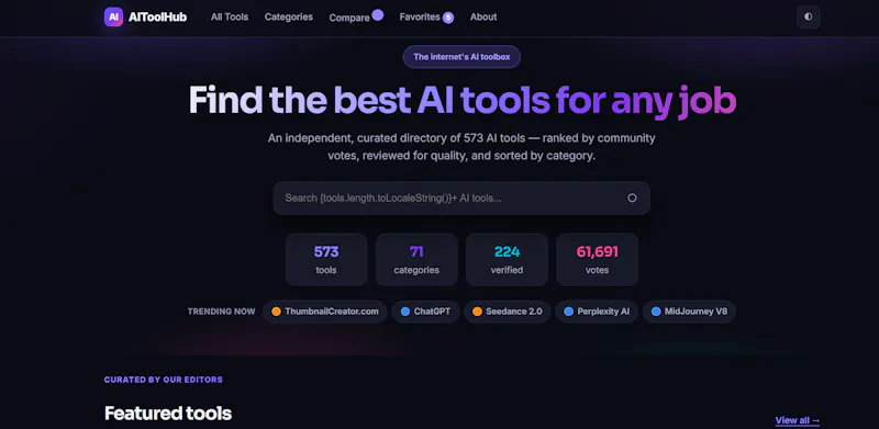 AIToolHub screenshot 1