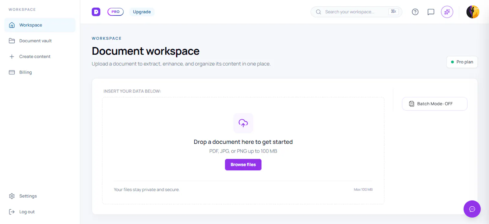 DocMind — AI Document Automation screenshot 3
