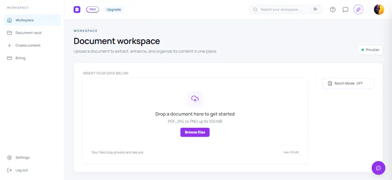 DocMind — AI Document Automation screenshot 3
