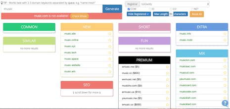 NameMesh gallery image