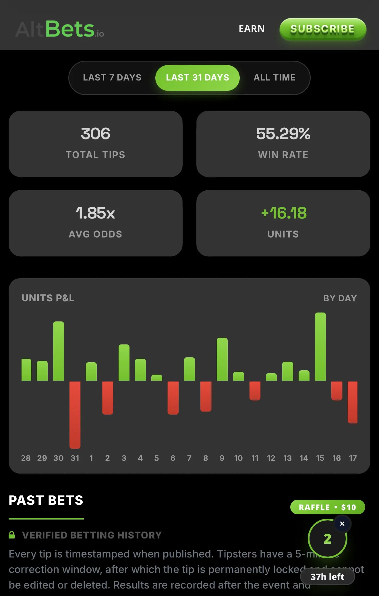 AltBets - Degen Sports Bets gallery image
