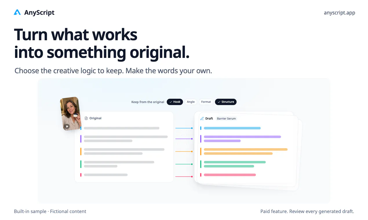 AnyScript gallery image
