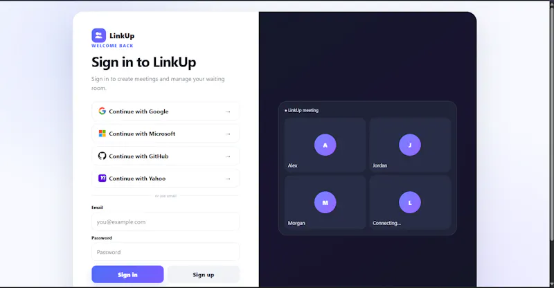Meet With Linkup screenshot 2