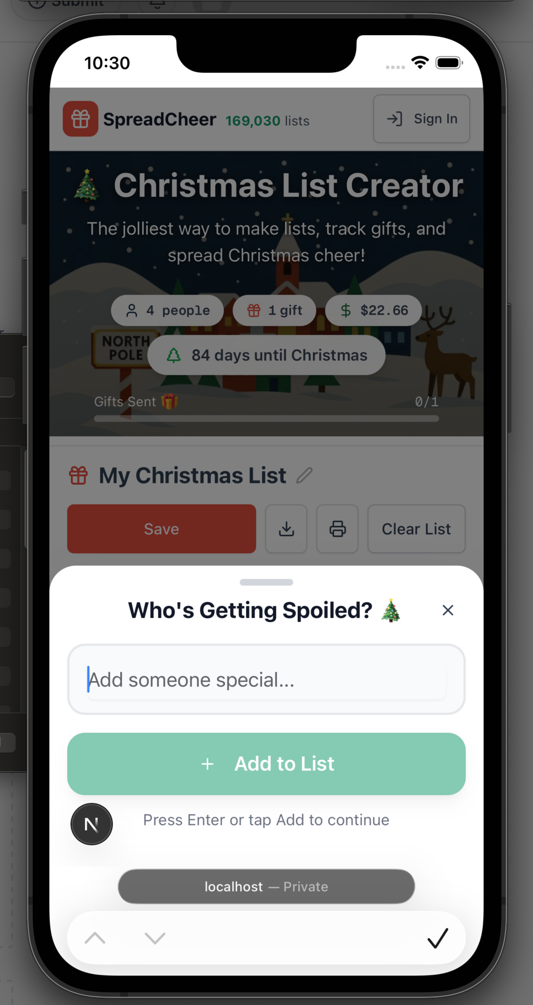 SpreadCheer screenshot 3 SpreadCheer screenshot 3