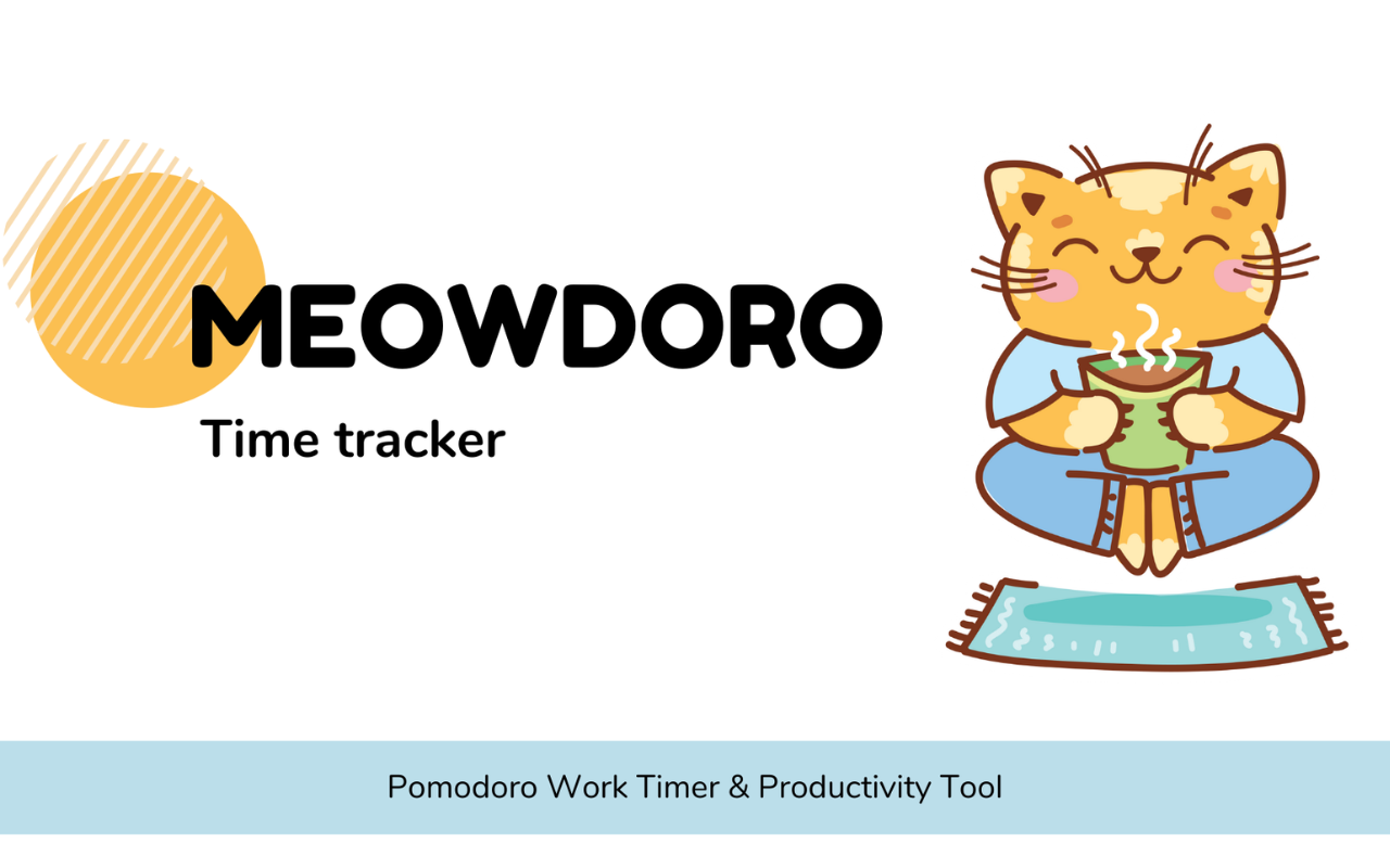 Meowdoro 트래커 - Pomodoro 작업 타이머 미디어 1