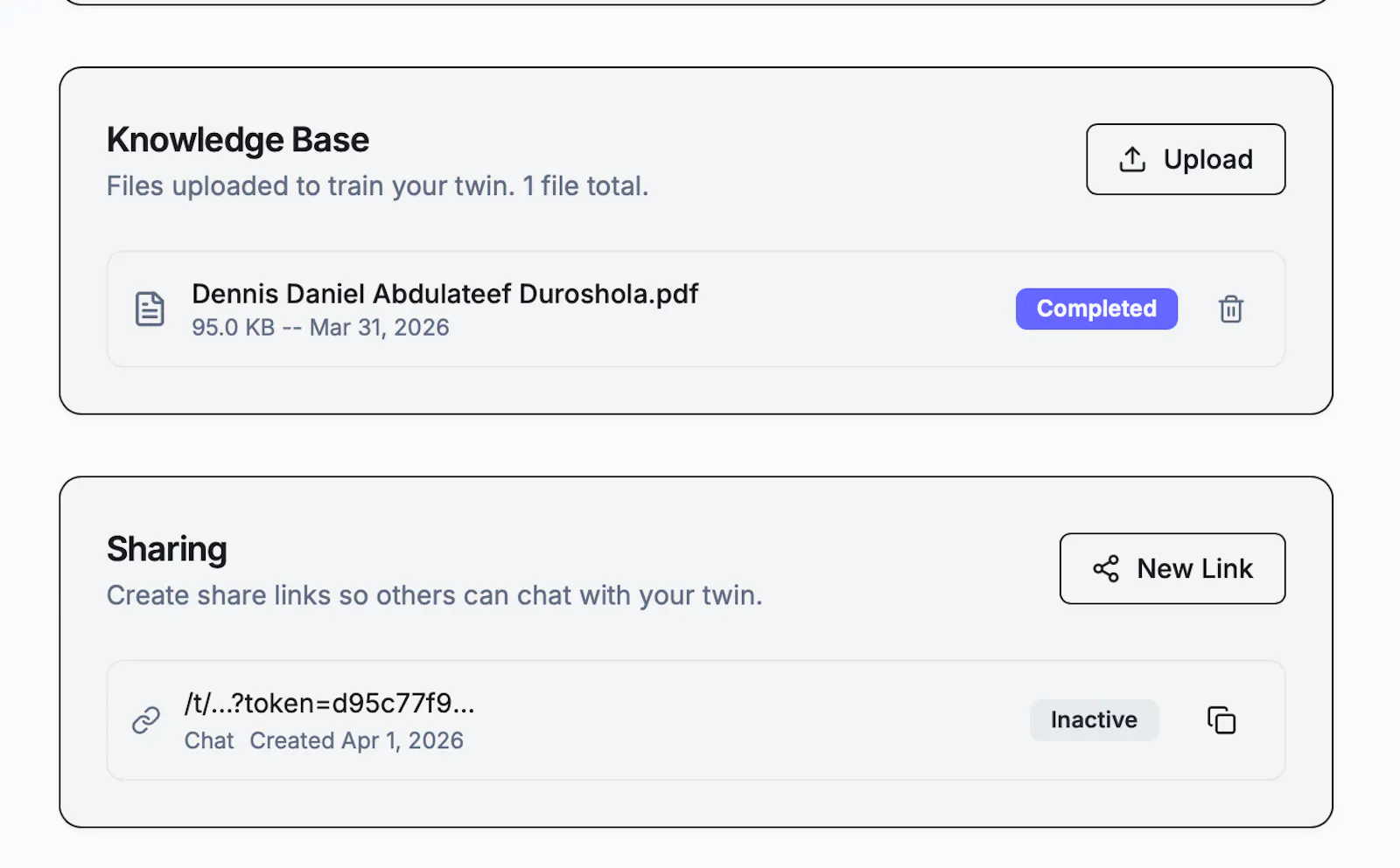 MyTwinVoice screenshot 5