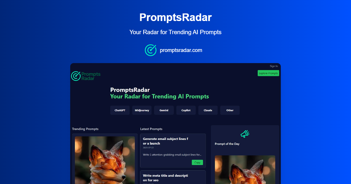 PromptsRadar media 1