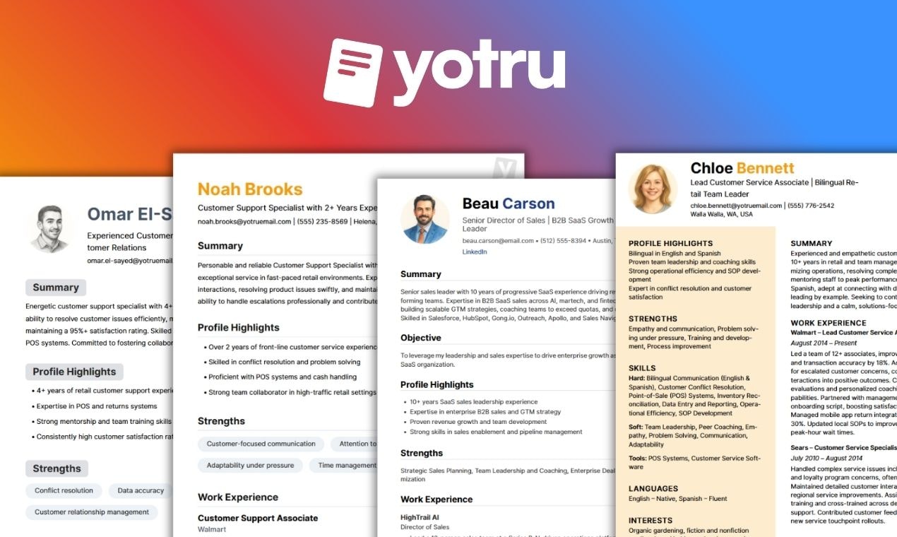 Yotru - AI ดำเนินการต่อที่ผ่าน ATS และเข้าสู่มือของนายหน้า media 10