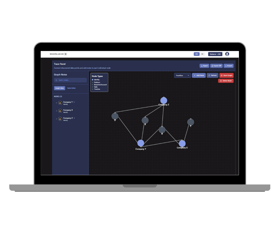 NORPHLUCHS - Screenshot 2 showing product features and functionality