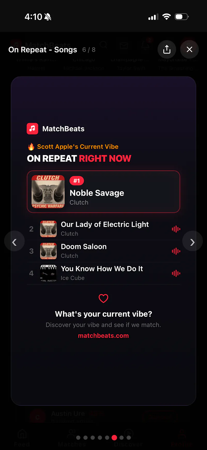 MatchBeats screenshot 4