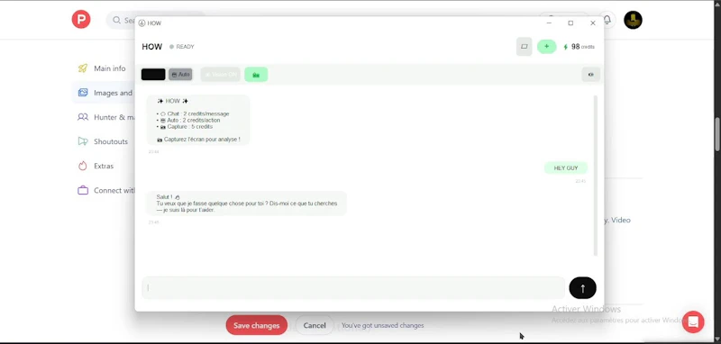 HOW screenshot 2