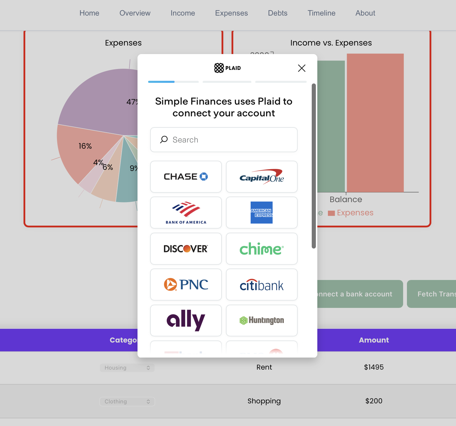 Simple Finances gallery image