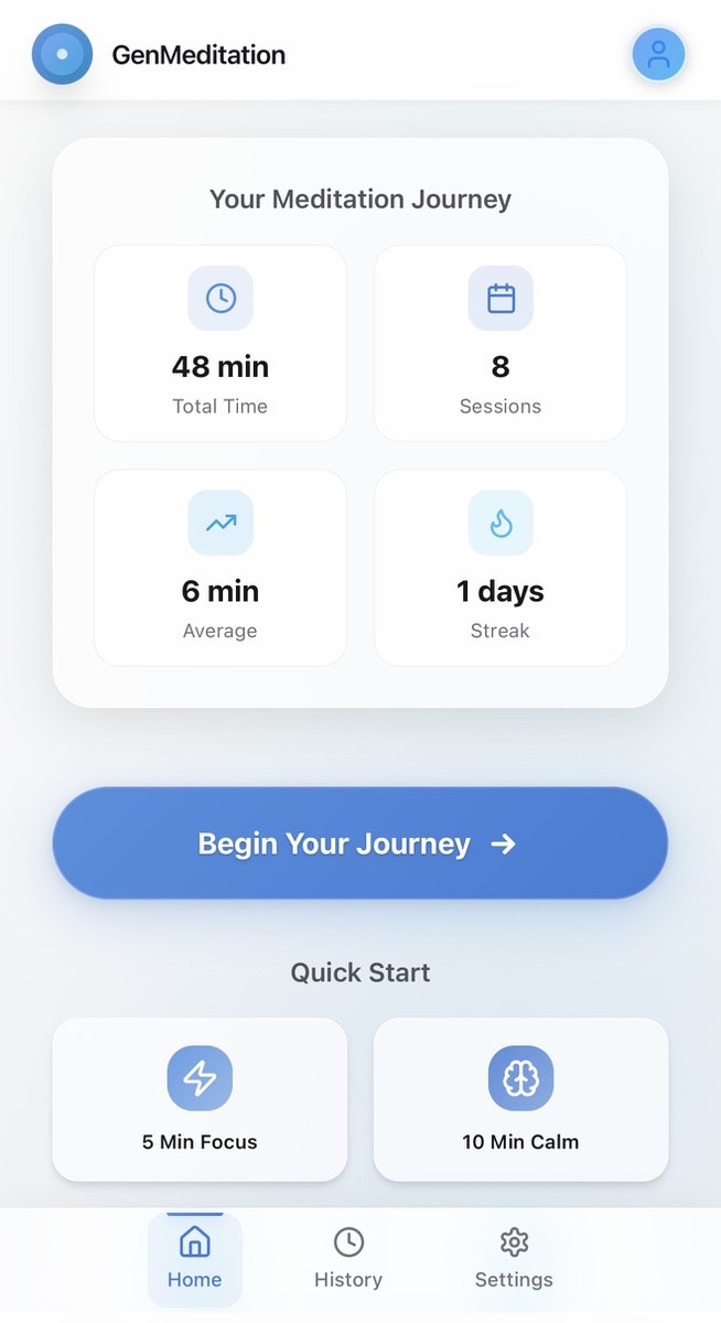 GenMeditation - Personalized meditations instantly based on your needs media 5