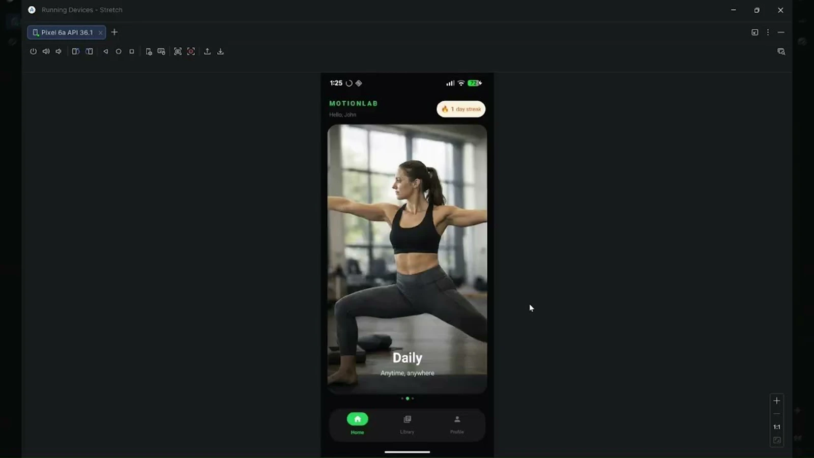 MotionLab — Mobility & Stretching screenshot 1 (video preview)