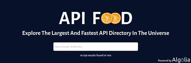 APIfood gallery image