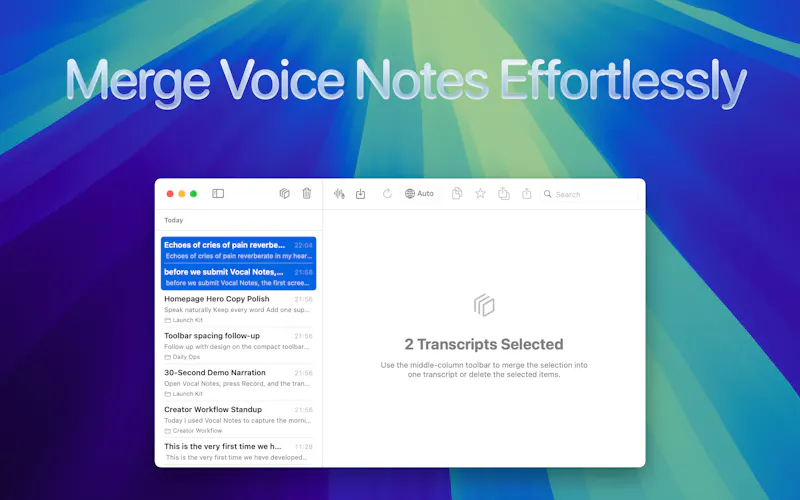 Vocal Notes screenshot 2