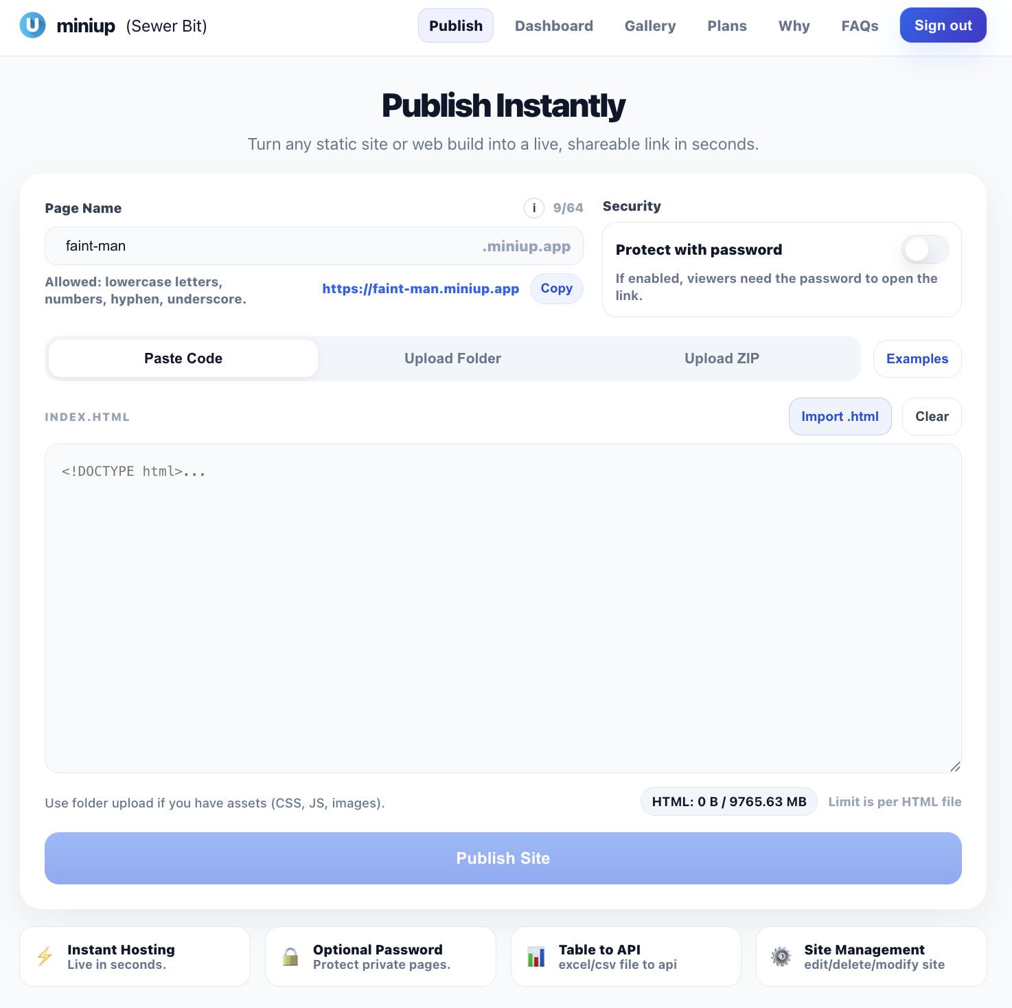 miniup.io gallery image