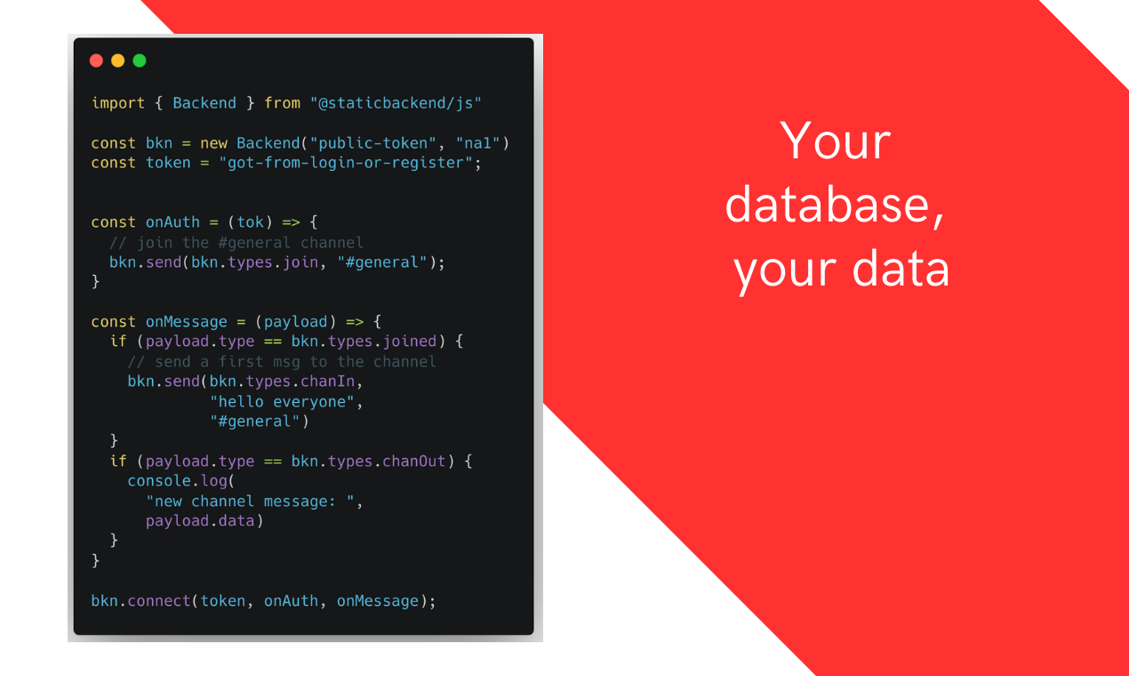 Staticbackend - Web uygulamaları oluşturmak için düşük kod kendi kendine barındırılan arka uç API medya 3