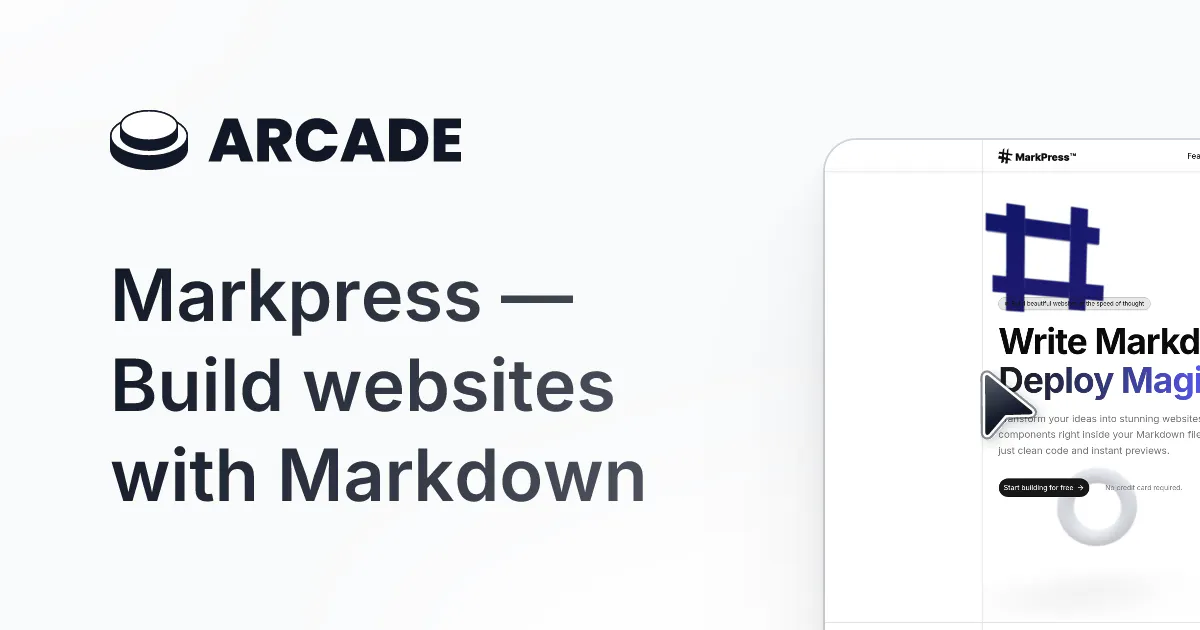 MarkPress™ 專案橫幅