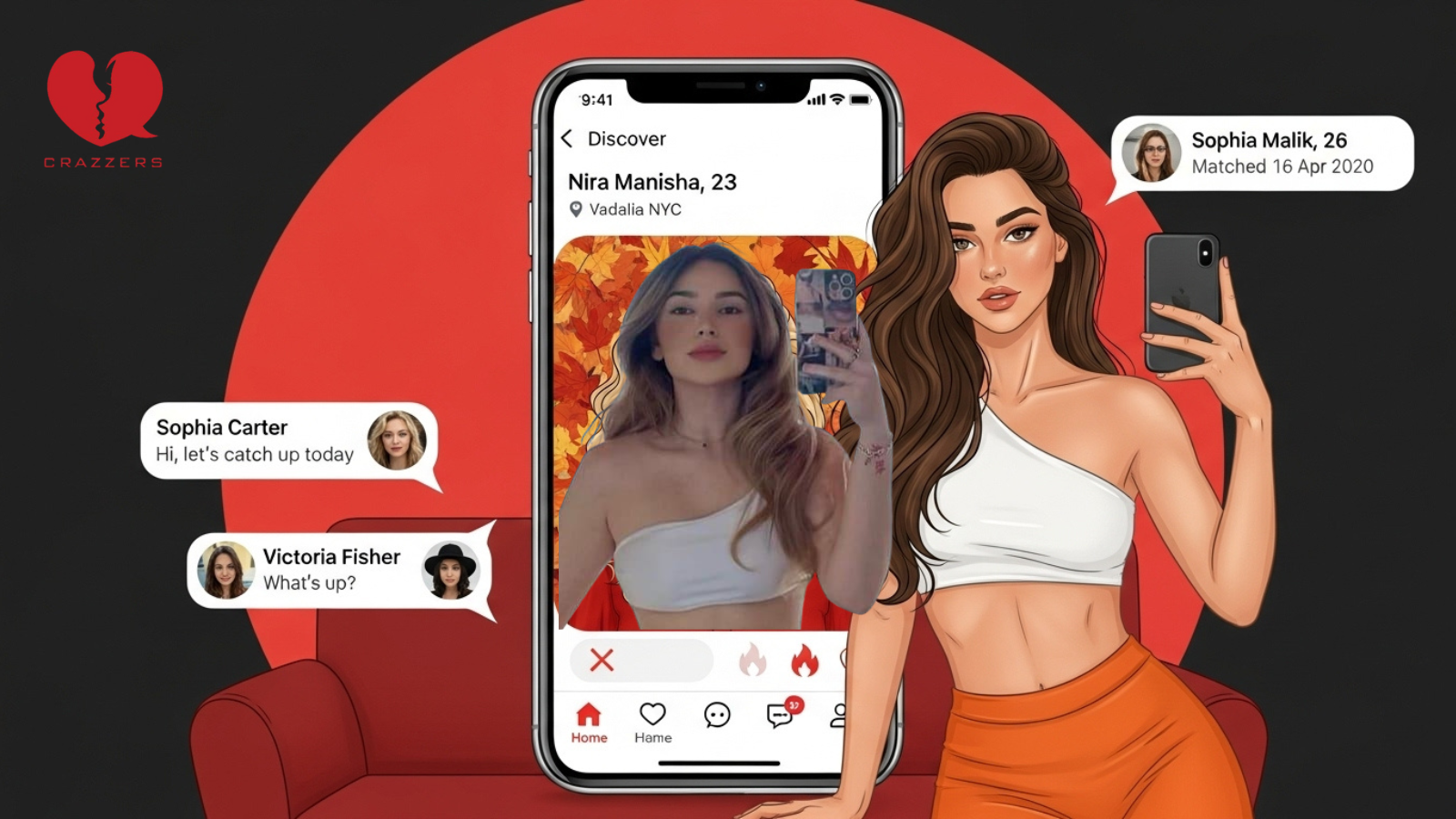 Crazer - Crea tu perfecto A.I.novia con crazzers 💕private. media 2