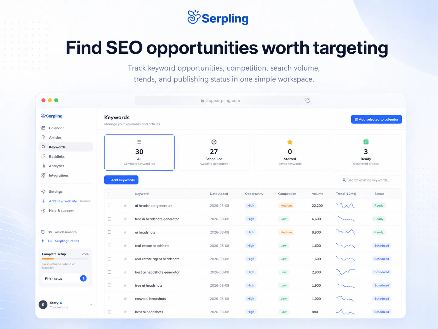 Serpling gallery image