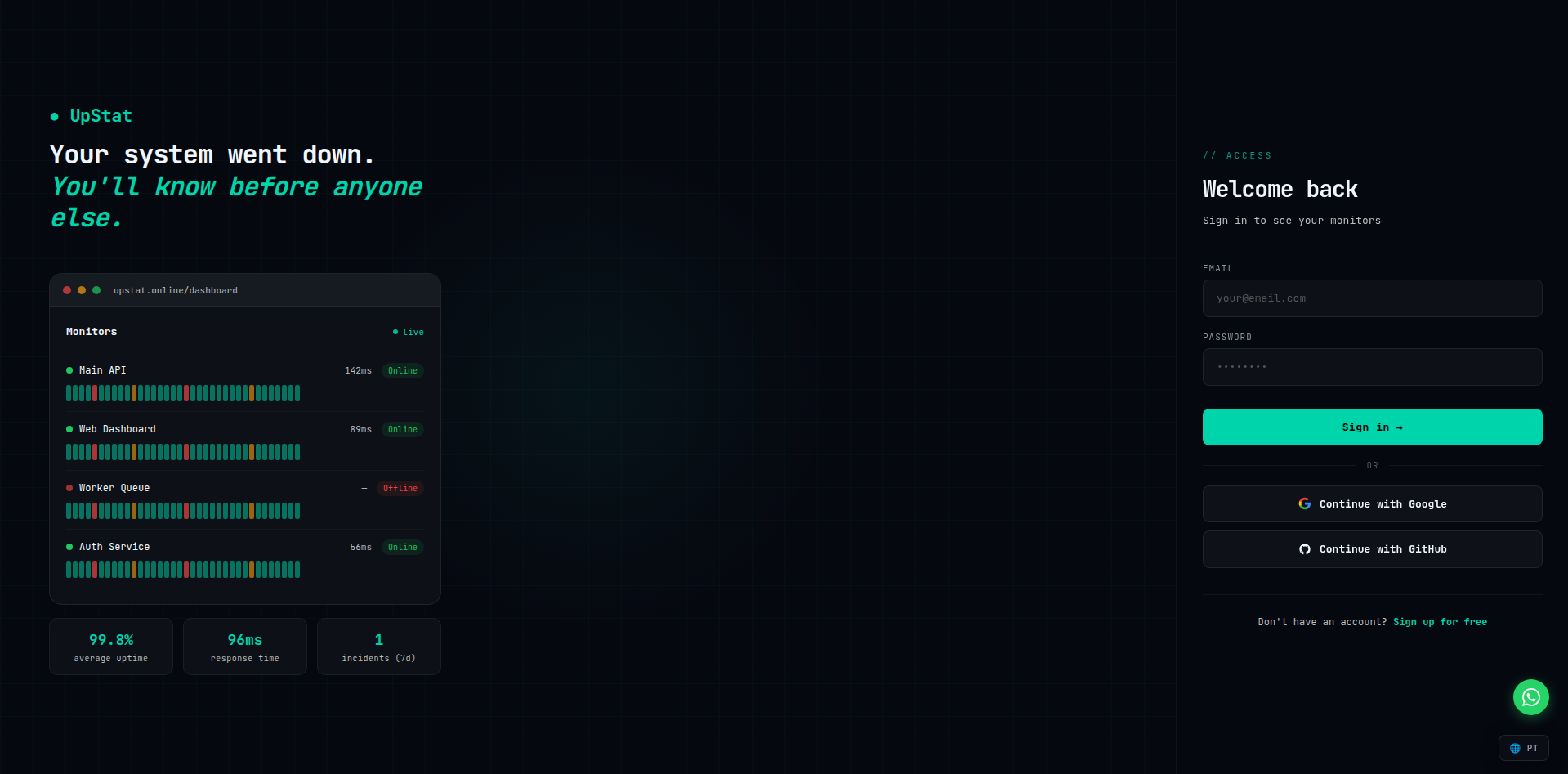 UpStat gallery image