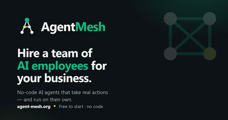AgentMesh screenshot 2