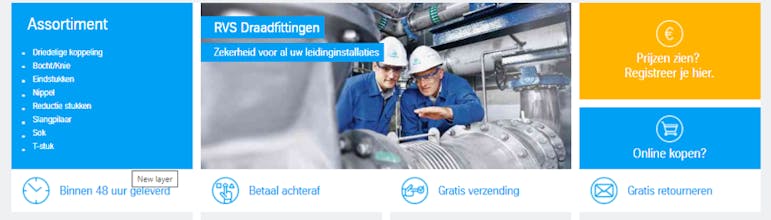 Stainless steel fittings online shop gallery image