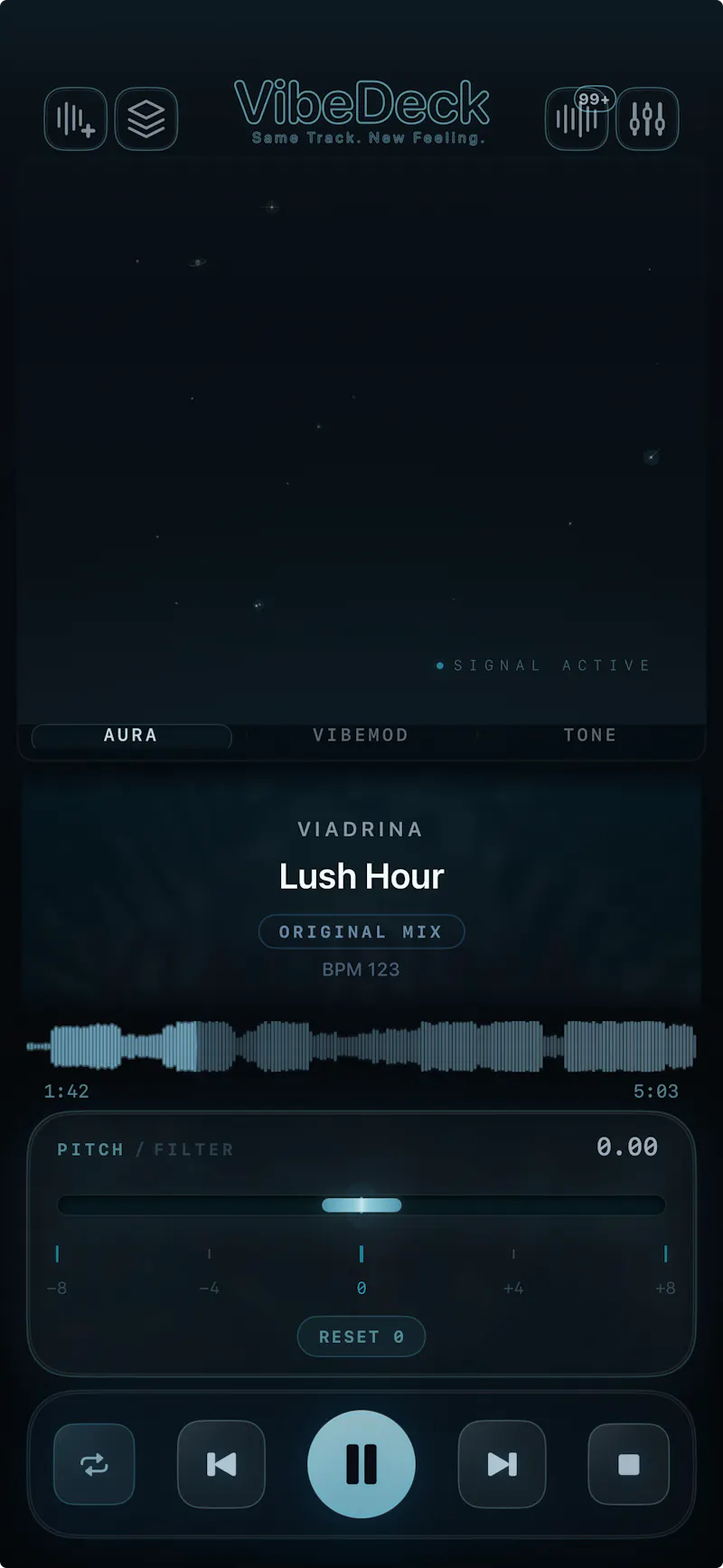 VibeDeck screenshot 4