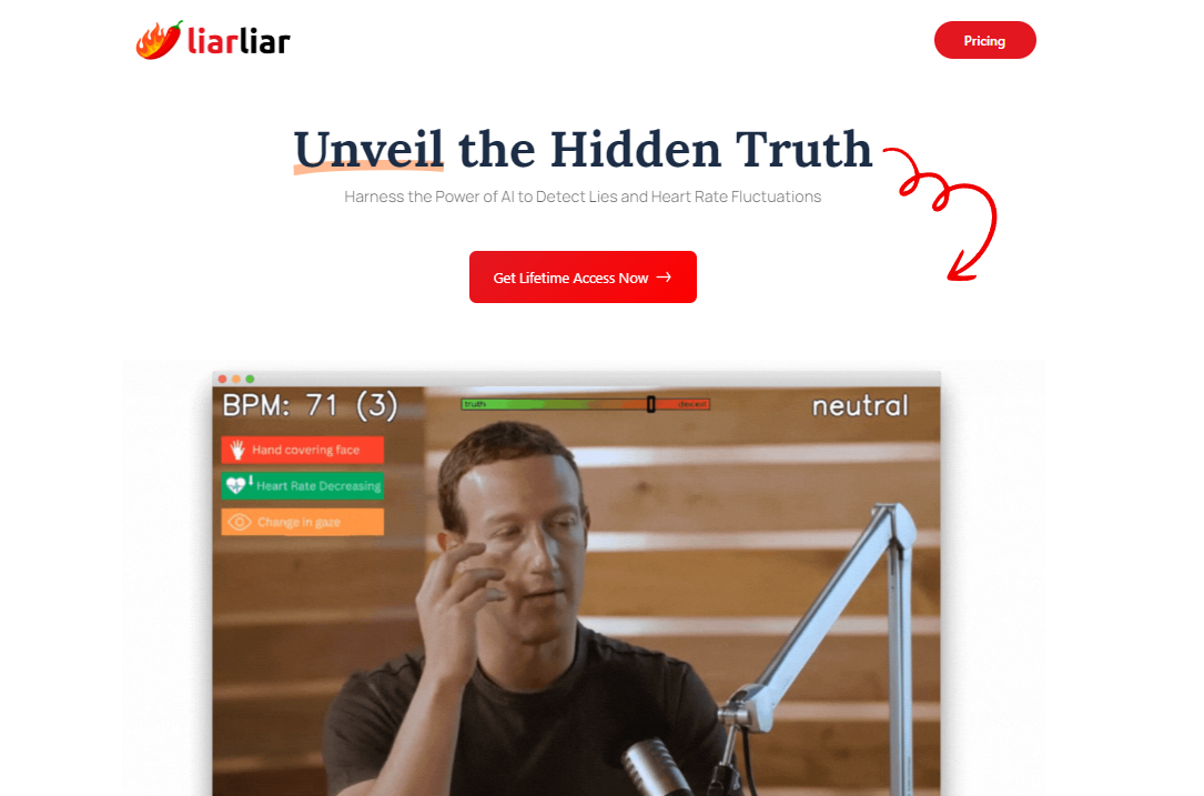 startuptile LiarLiar-AI Lie Detector in Real-time