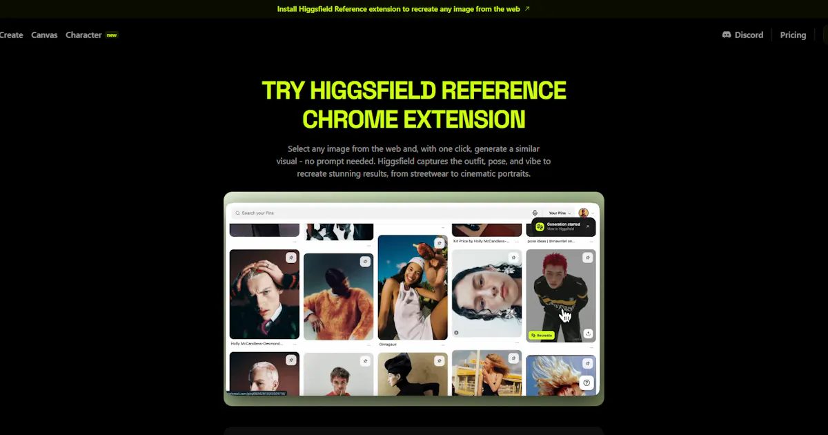 Higgsfield Steal