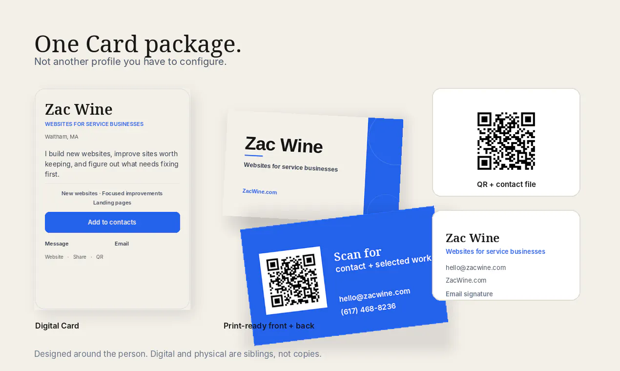 Cards by Zac Wine gallery image