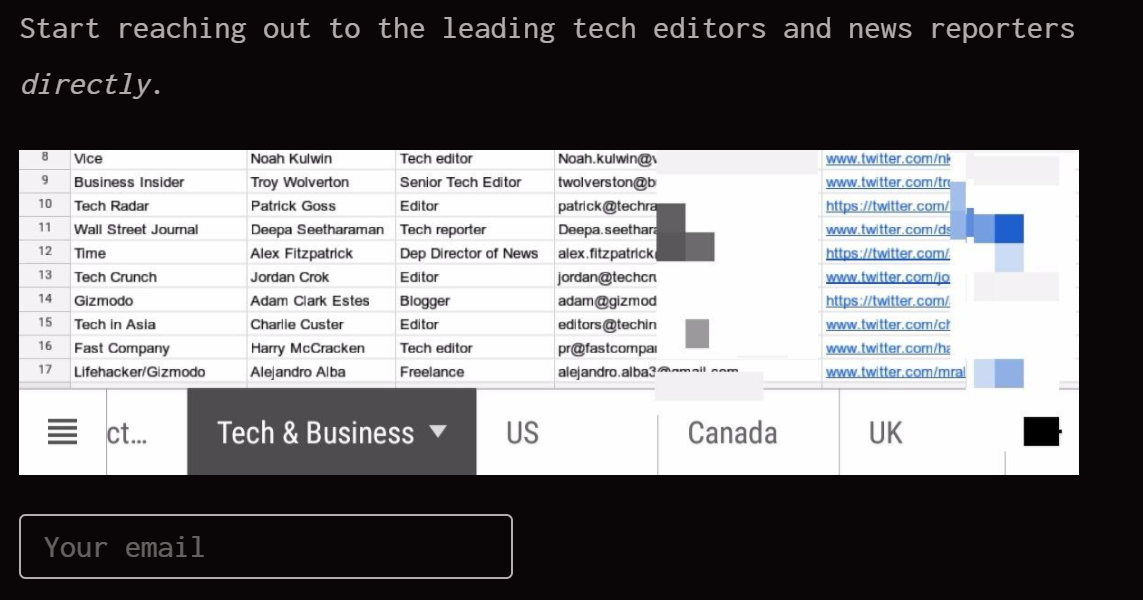 Tech Press List gallery image