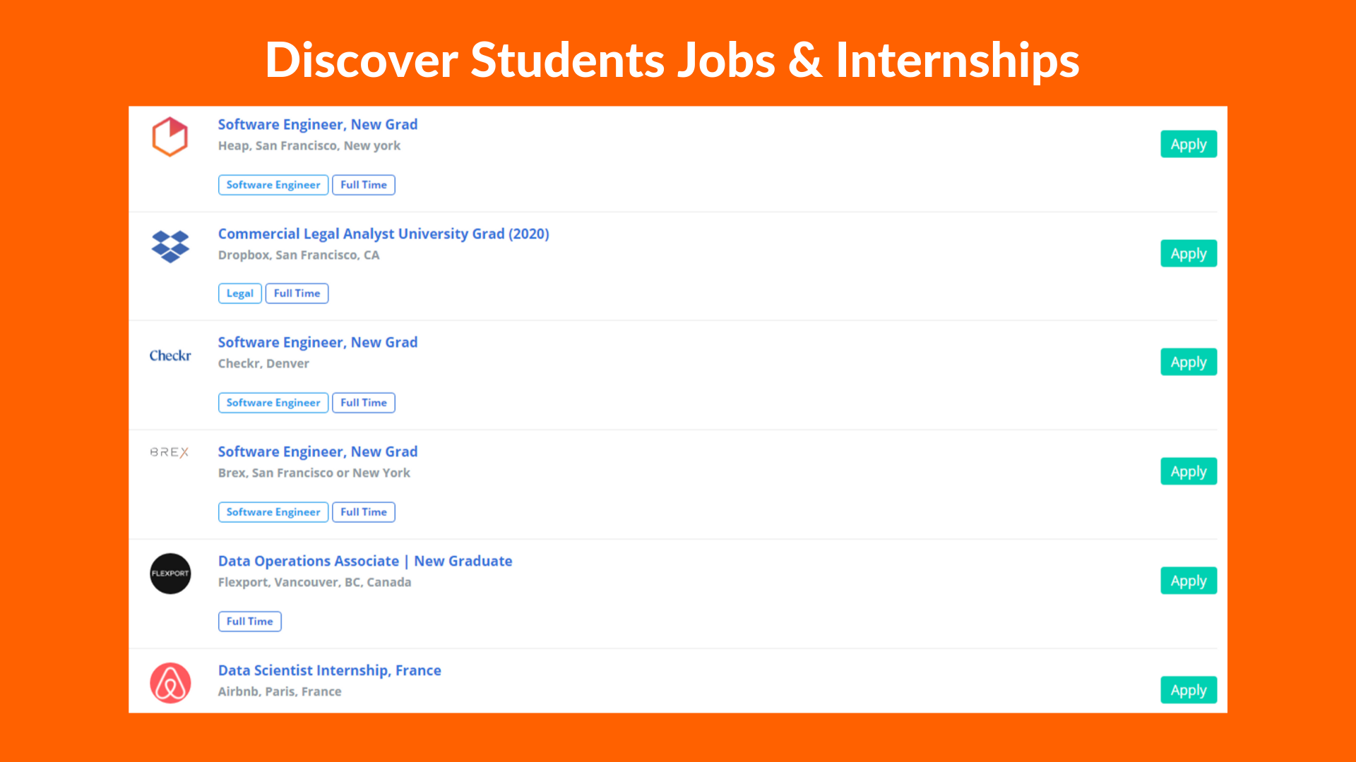 Entry Level Jobs & Internships Image