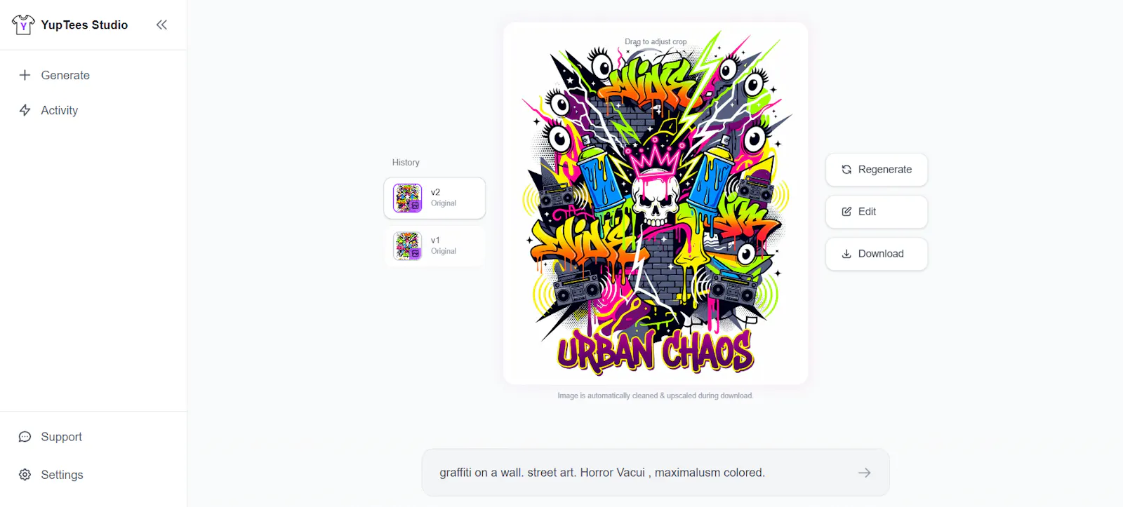 YupTees screenshot 2